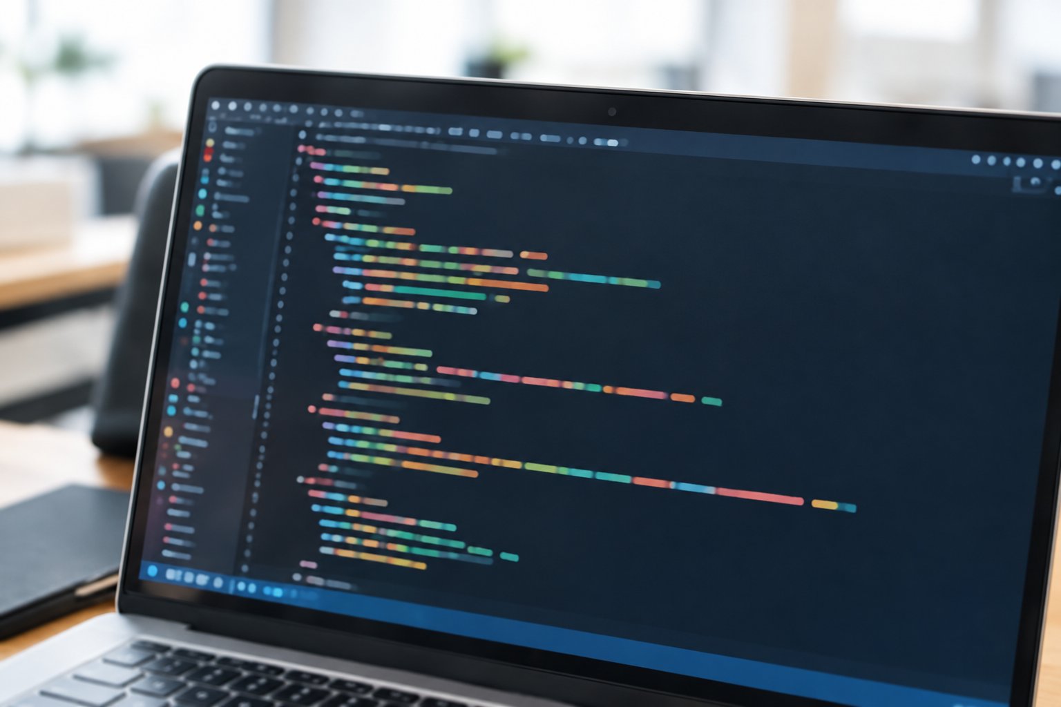 エディタに表示されたプログラムのソースコード
